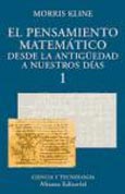 Imagen de portada del libro El pensamiento matemático desde la Antigüedad a nuestros días, 1