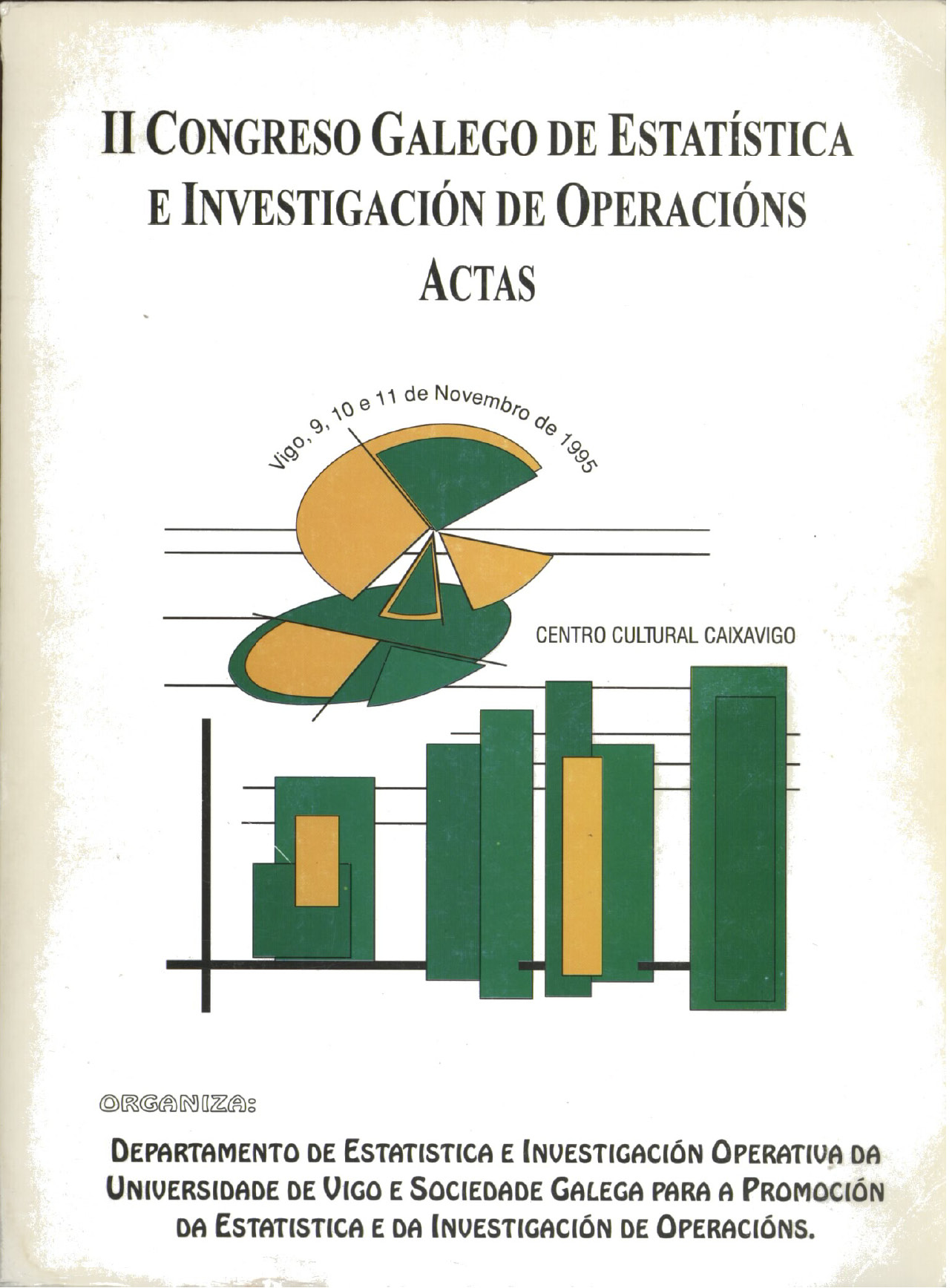 Imagen de portada del libro II Congreso Galego de Estatística e Investigación de Operacións