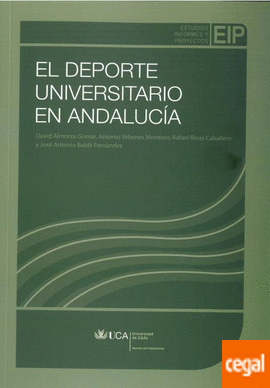 Imagen de portada del libro El deporte universitario en Andalucía