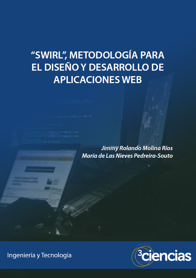 Imagen de portada del libro “Swirl”, metodología para el diseño y desarrollo de aplicaciones web