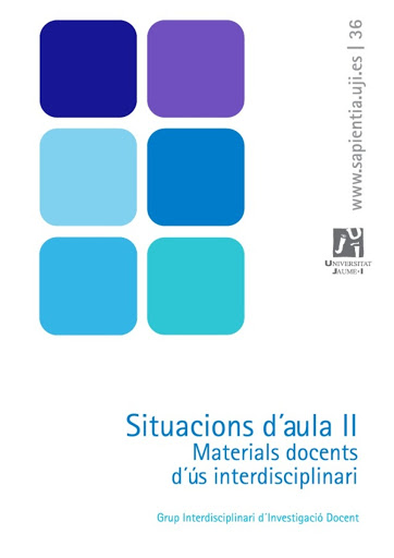 Imagen de portada del libro Situacions d'aula II. Materials docents d'ús interdisciplinari