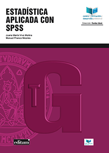 Imagen de portada del libro Estadística Aplicada con SPSS