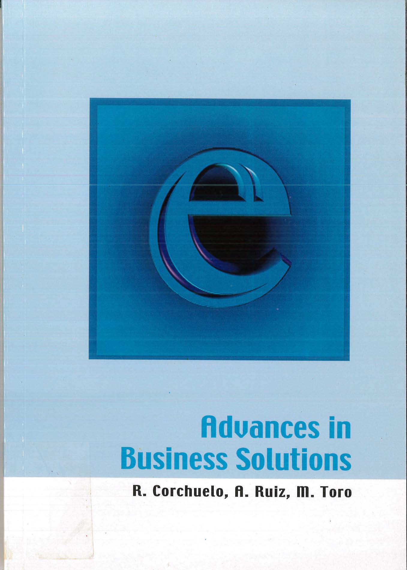 Imagen de portada del libro Advances in business solutions