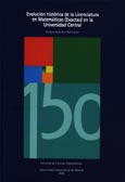 Imagen de portada del libro Evolución histórica de la Licenciatura en Matemáticas (Exactas) en la Universidad Central
