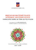 Imagen de portada del libro Ensenyar matemàtiques, aprendre matemàtiques