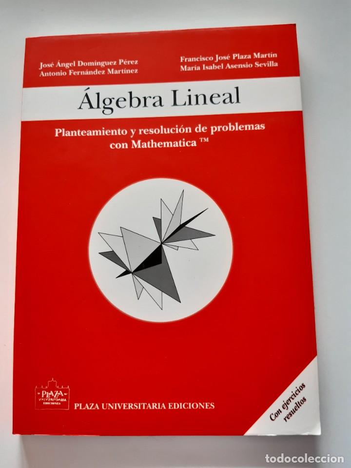 Imagen de portada del libro Álgebra lineal