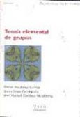 Imagen de portada del libro Teoría elemental de grupos