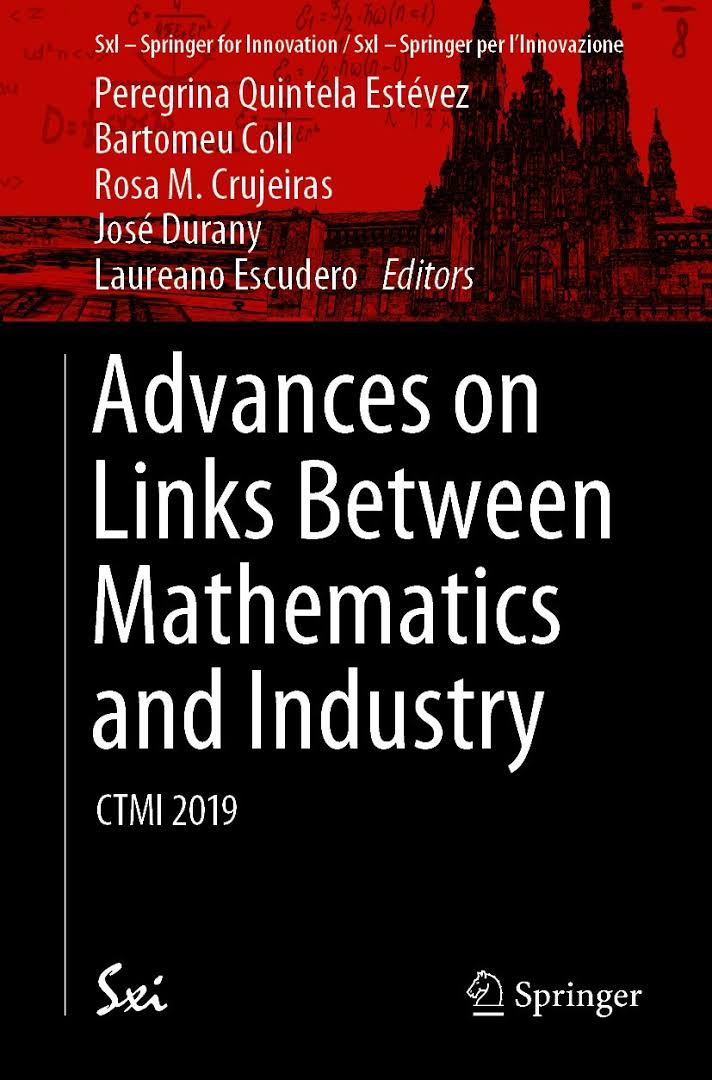 Imagen de portada del libro Advances on links between mathematics and industry, CTMI 2019