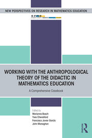Imagen de portada del libro Working with the anthropological theory of the didactic in mathematics education