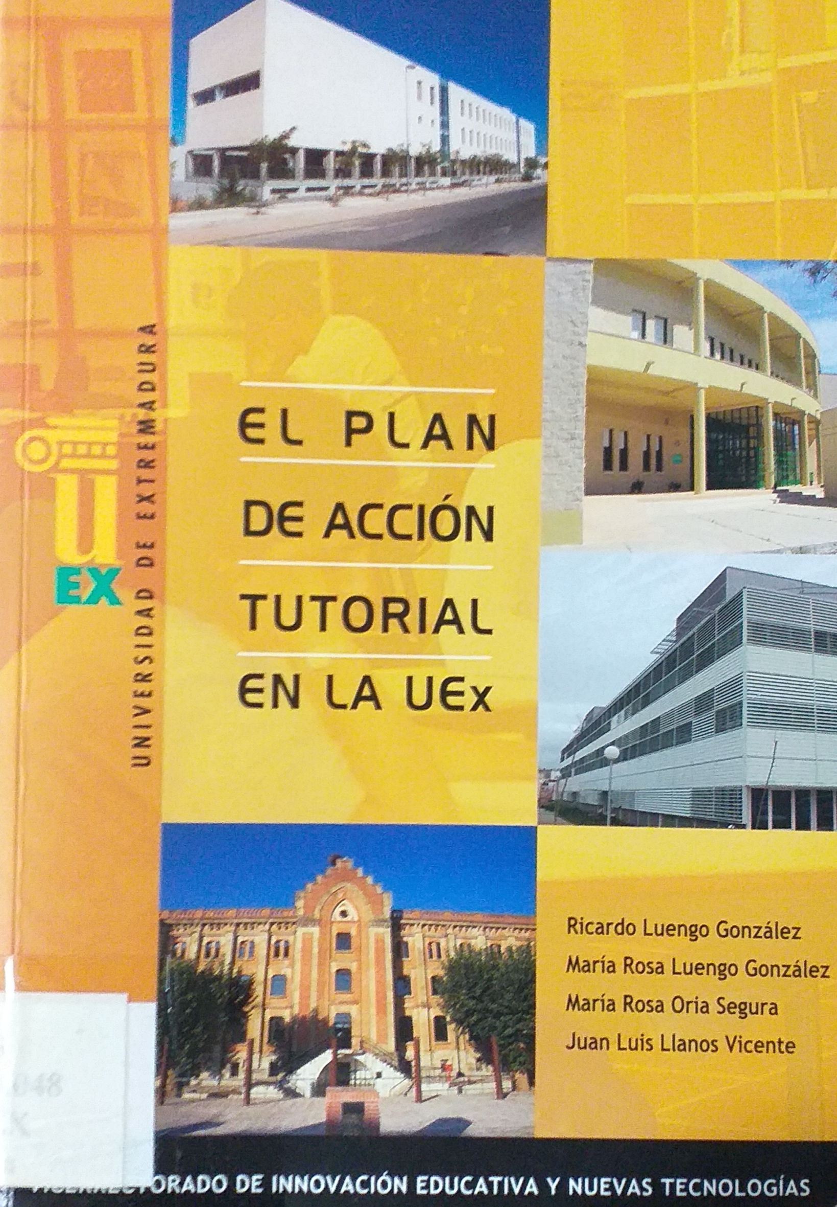 Imagen de portada del libro El plan de acción tutorial en la UEx