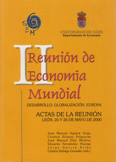 Imagen de portada del libro Desarrollo, globalización, Europa