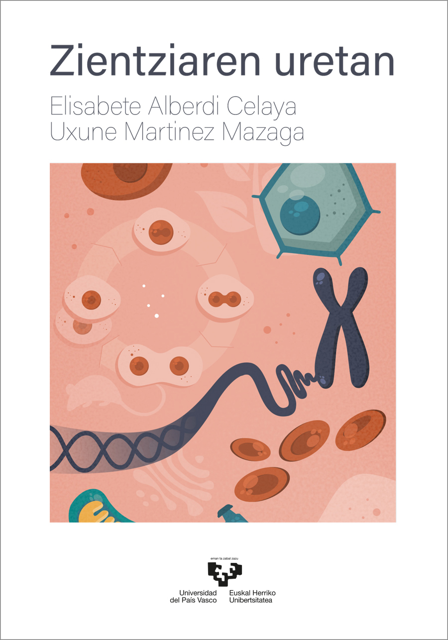 Imagen de portada del libro Zientziaren uretan