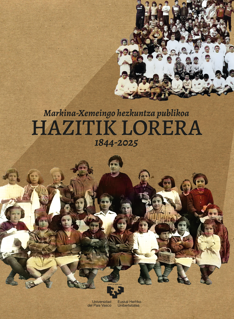Imagen de portada del libro Markina-Xemeingo Hezkuntza Publikoa (1844-2025) : hazitik lorera