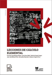 Imagen de portada del libro Lecciones de cálculo elemental