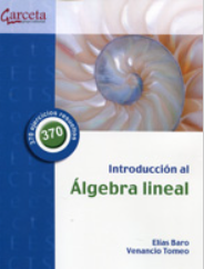Imagen de portada del libro Introducción al álgebra lineal