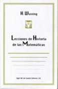 Imagen de portada del libro Lecciones de historia de las matemáticas