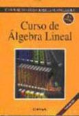 Imagen de portada del libro Curso de álgebra lineal