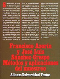 Imagen de portada del libro Métodos y aplicaciones del muestreo