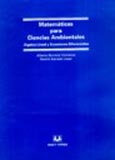 Imagen de portada del libro Matemáticas para ciencias ambientales