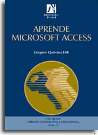 Imagen de portada del libro Aprende Microsoft Access