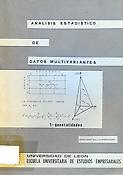 Imagen de portada del libro Análisis estadístico de datos multivariantes. 1, Generalidades