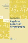Imagen de portada del libro Algebraic aspects of cryptography