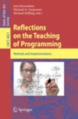 Imagen de portada del libro Reflections on the teaching of programming