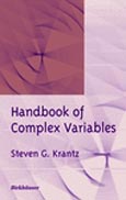 Imagen de portada del libro Handbook of complex variables