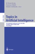 Imagen de portada del libro Topics in artificial intelligence