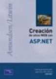 Imagen de portada del libro Creación de sitios web con ASP.net