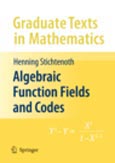 Imagen de portada del libro Algebraic function fields and codes