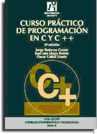Imagen de portada del libro Curso práctico de programación en C y C++