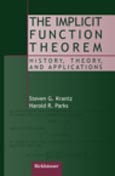 Imagen de portada del libro The implicit function theorem