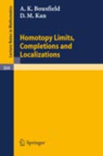 Imagen de portada del libro Homotopy limits completions and localizations