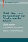 Imagen de portada del libro Metric Structures for Riemannian and Non-Riemannian Spaces