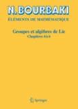 Imagen de portada del libro Groupes et algèbres de Lie