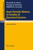 Imagen de portada del libro Quasi-periodic motions in families of dynamical systems