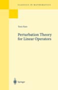 Imagen de portada del libro Perturbation theory for linear operators