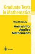 Imagen de portada del libro Analysis for applied mathematics