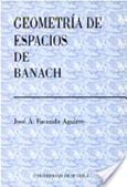 Imagen de portada del libro Geometría de espacios de Banach