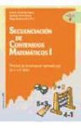 Imagen de portada del libro Secuenciación de contenidos matemáticos I