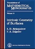 Imagen de portada del libro Intrinsic Geometry of Surfaces