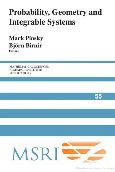 Imagen de portada del libro Probability, Geometry and Integrable Systems For Henry McKean's Seventy-Fifth Birthday