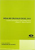 Imagen de portada del libro Hoja de cálculo Excel 2003
