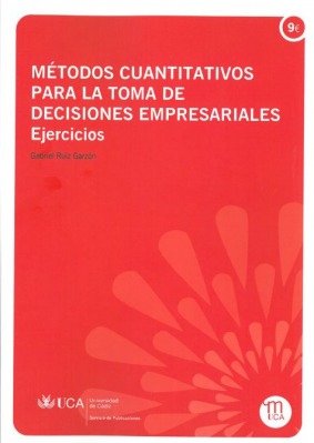 Imagen de portada del libro Métodos cuantitativos para la toma de decisiones empresariales
