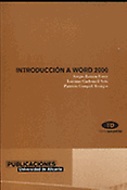 Imagen de portada del libro Introducción a Word 2000