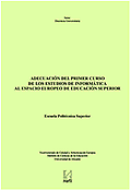 Imagen de portada del libro Adecuación del primer curso de los estudios de informática al Espacio Europeo de Educación Superior