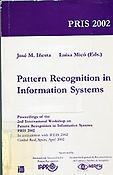 Imagen de portada del libro Pattern Recognition in information systems