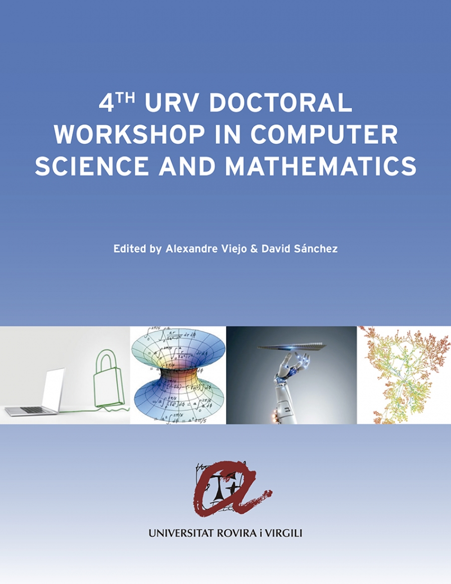 Imagen de portada del libro 4th URV doctoral workshop in computer science and mathematics