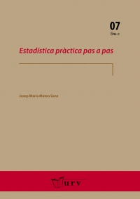 Imagen de portada del libro Estadística pràctica pas a pas